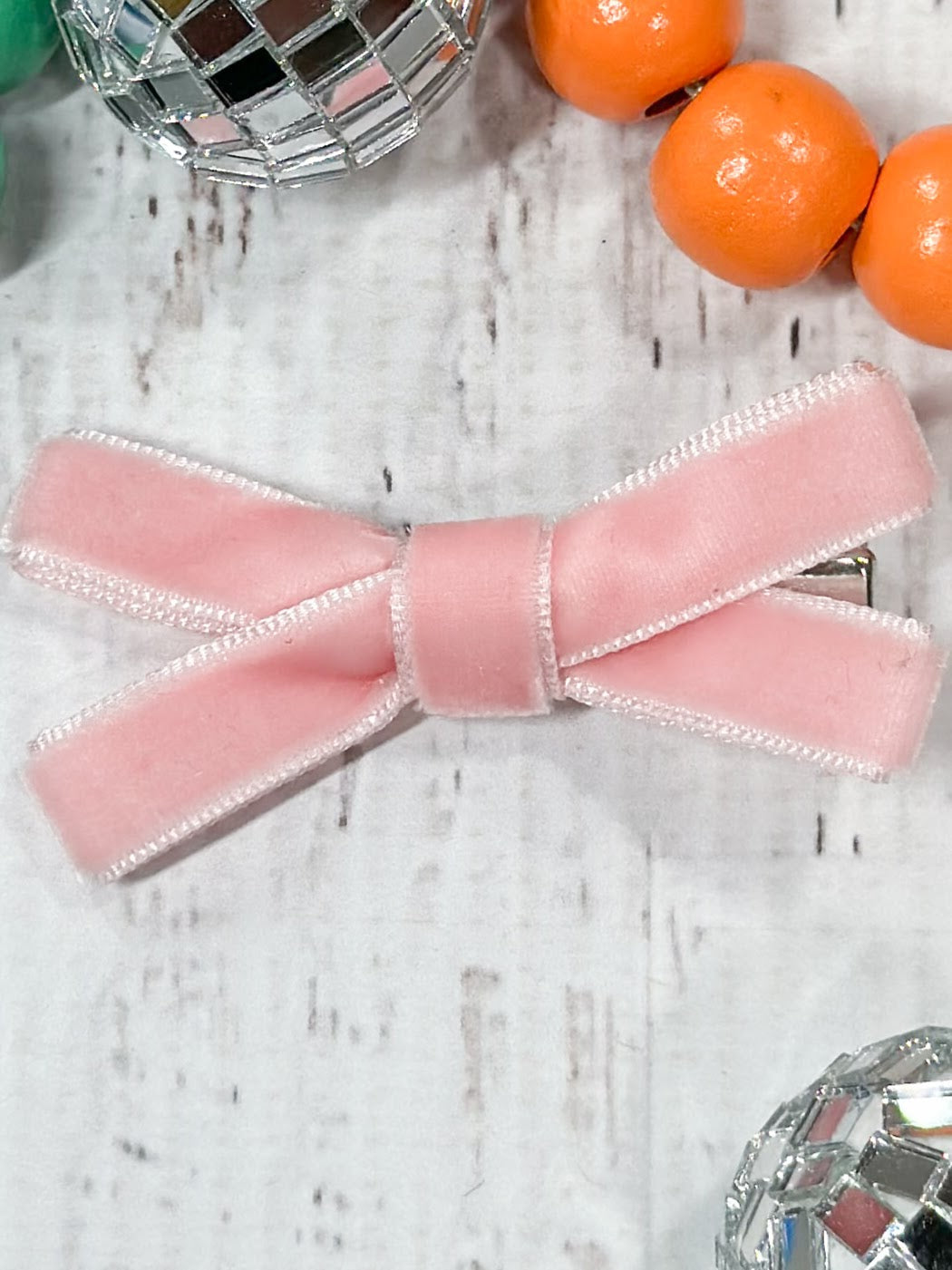 Velvet Bow Clippies
