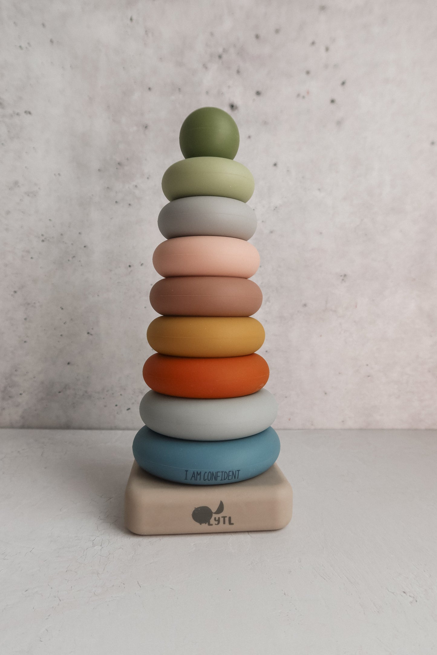 Ring Stacking Toy + Silicone + Sensory Play + Sorting & Montessori | LYTL®️