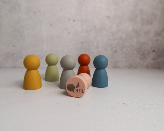 Mini Doll Toy + Silicone + Sensory Play + Montessori | LYTL®️