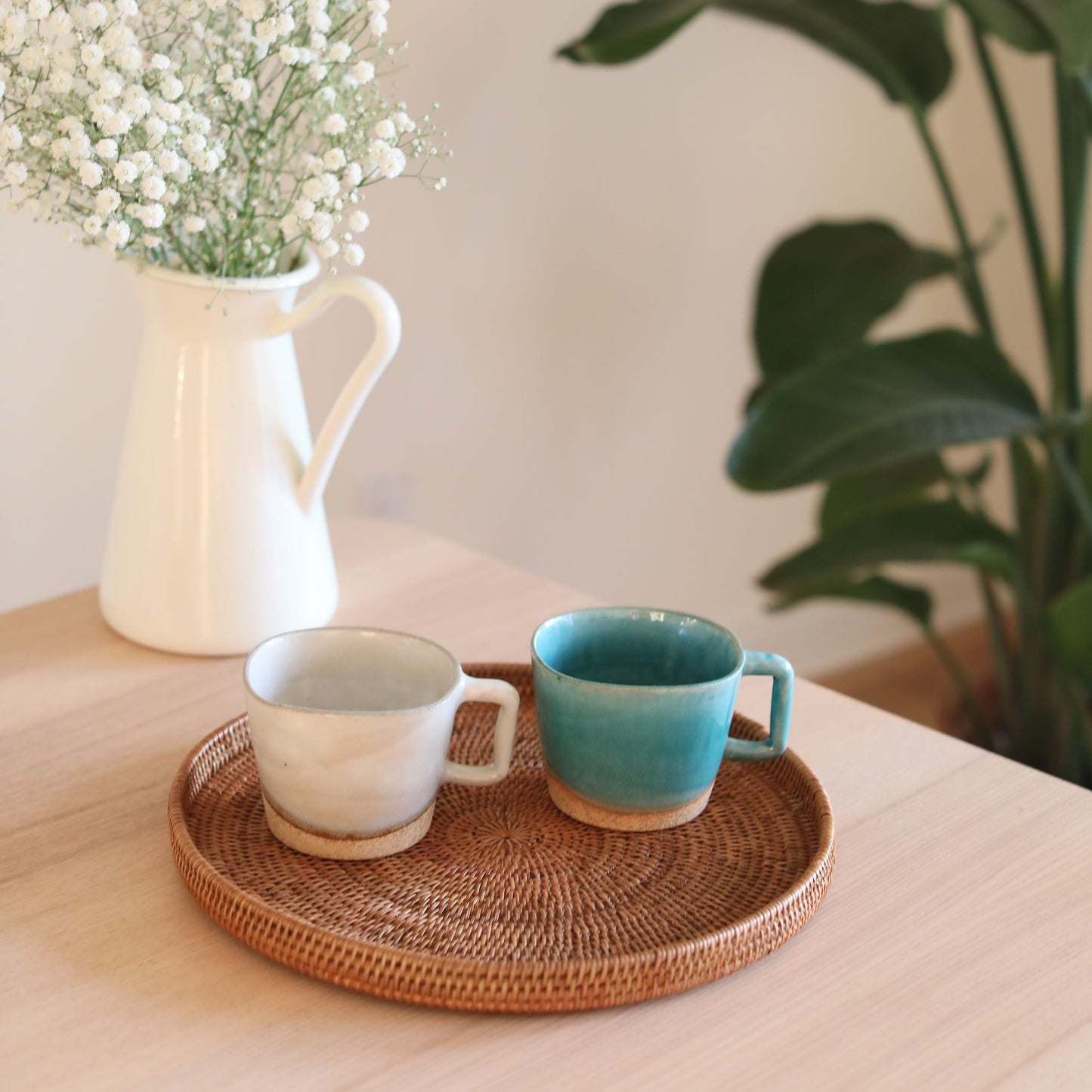 Bali Rattan Tray - Set of 3