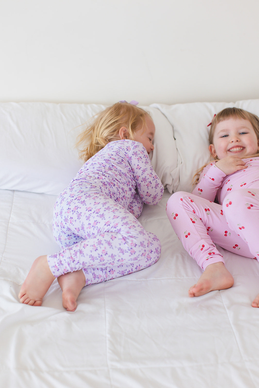 Kapri (ribbed) - Floral Pajama Set