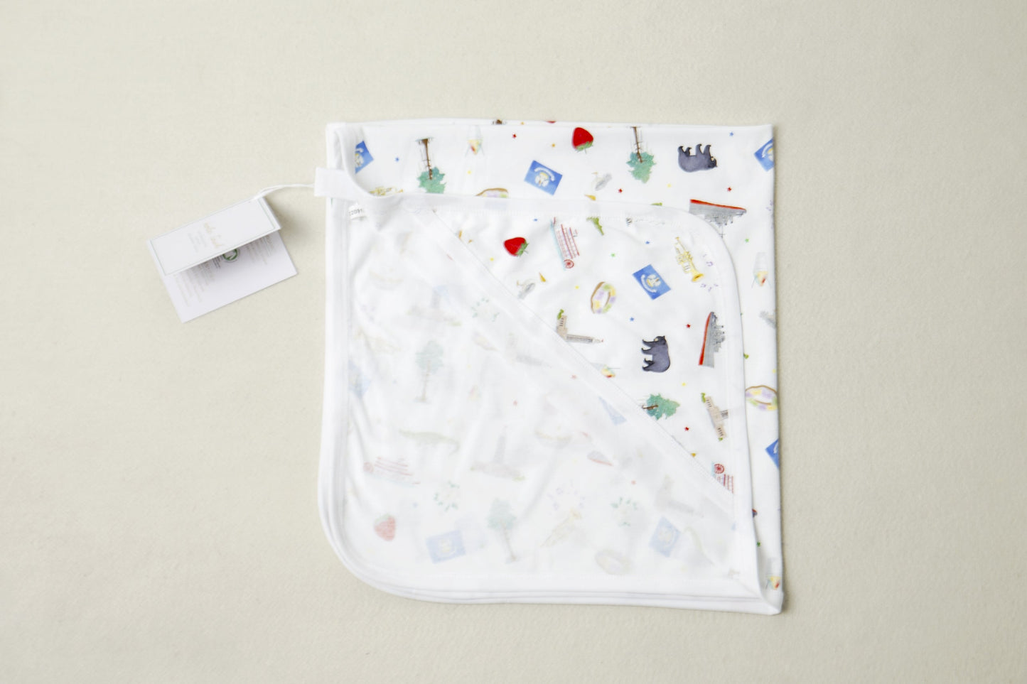 Louisiana Kids Cotton Baby Blanket