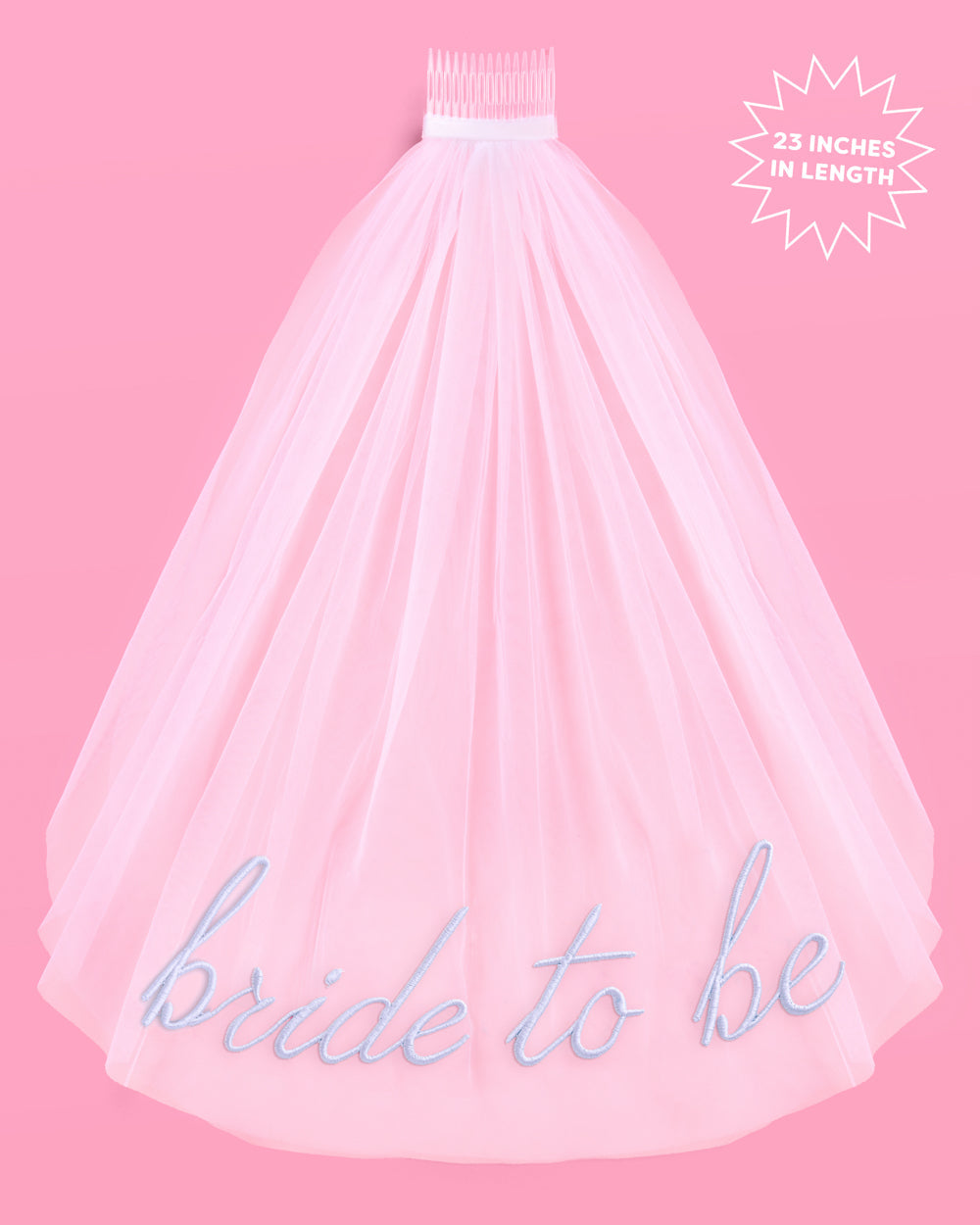 Something Blue Veil - embroidered tulle veil