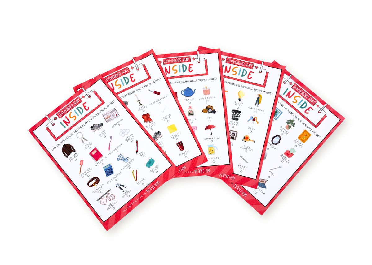 Inside Scavenger Hunt Playtime Pad®
