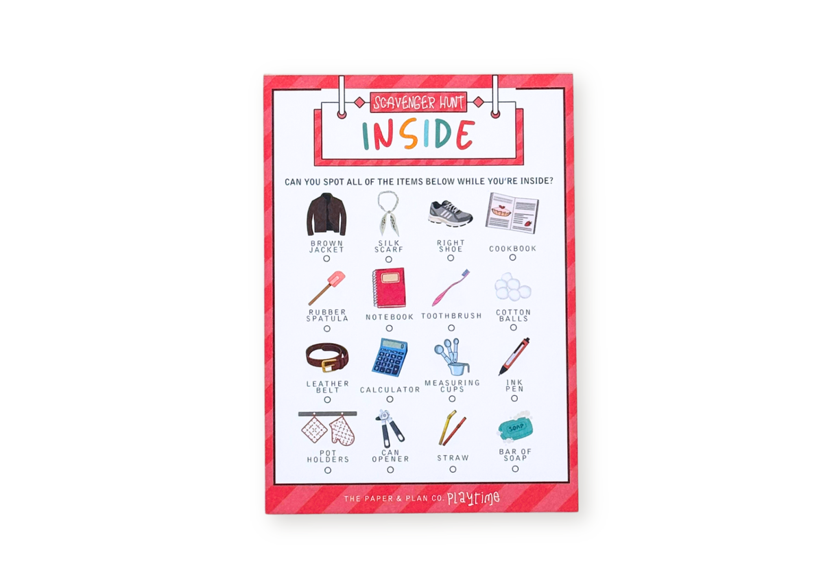 Inside Scavenger Hunt Playtime Pad®