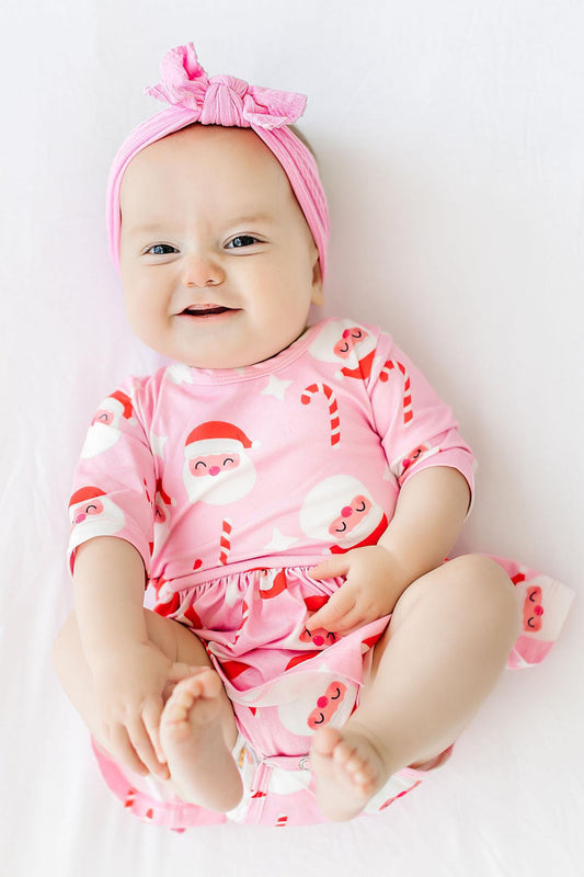 Jingle Bells 3/4 Sleeve Twirl Bodysuit