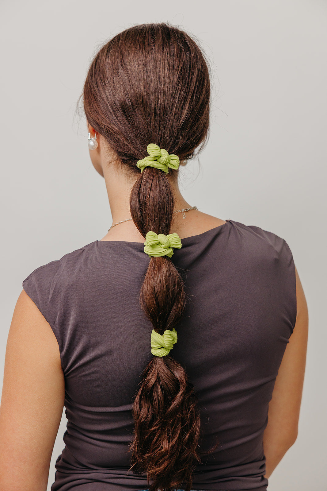 BOW SLICK BACK PONYTAILS (PACK OF 3)