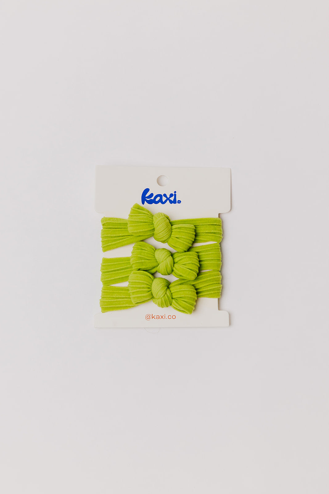 BOW SLICK BACK PONYTAILS (PACK OF 3)