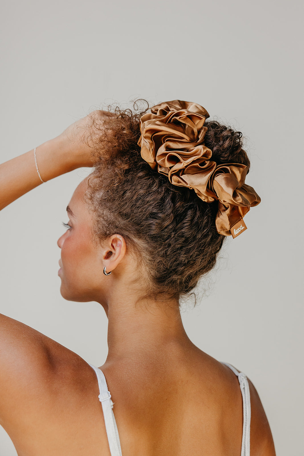 JUMBO SLEEP SILK/SATIN SCRUNCHIES