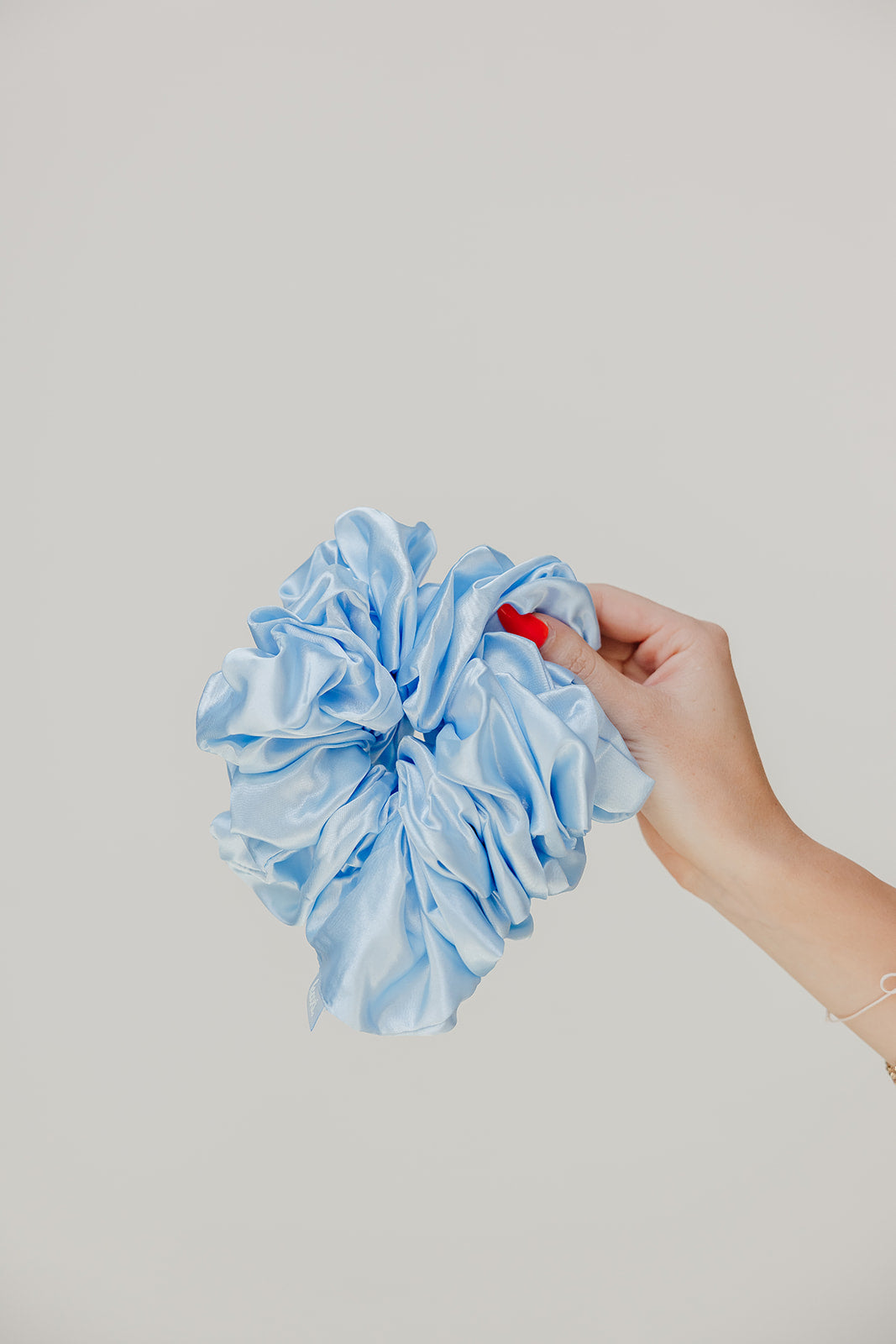 JUMBO SLEEP SILK/SATIN SCRUNCHIES