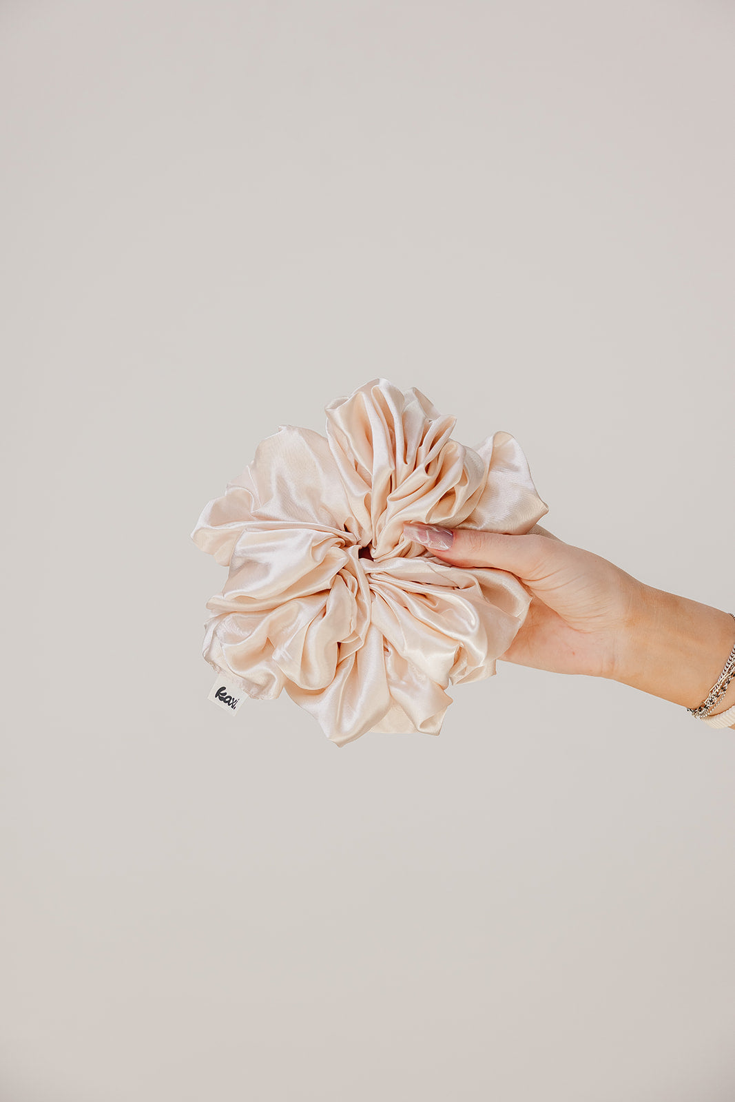 JUMBO SLEEP SILK/SATIN SCRUNCHIES
