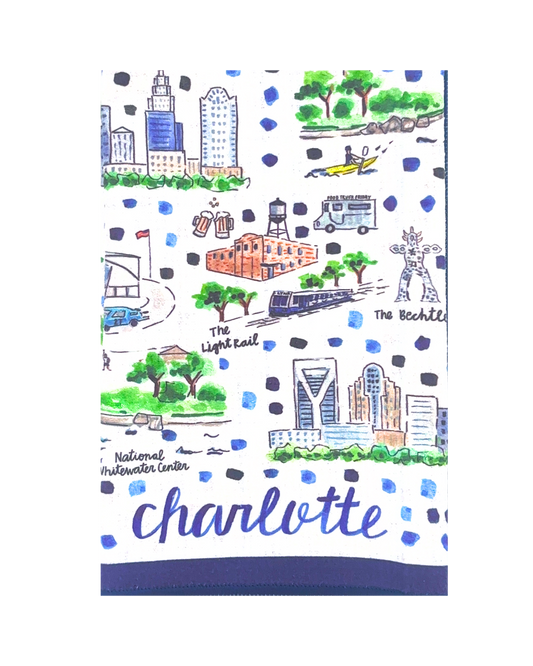 Charlotte Double-Sided Tea Towel