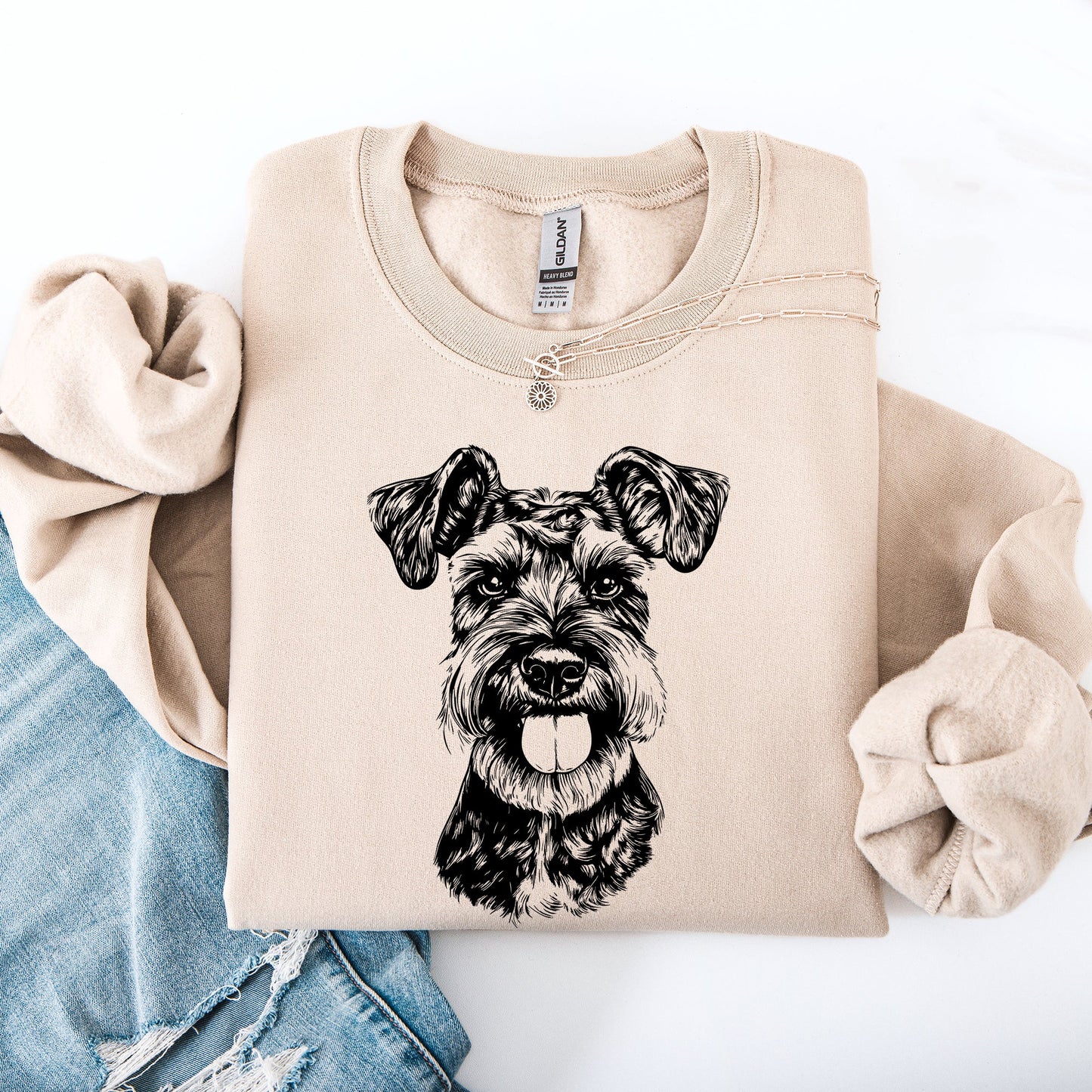 Schnauzer, Pet, Dog Breed Sweatshirt