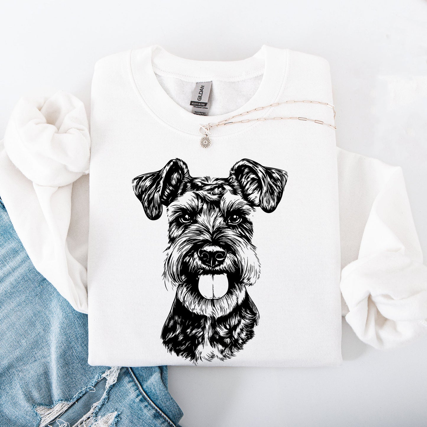 Schnauzer, Pet, Dog Breed Sweatshirt