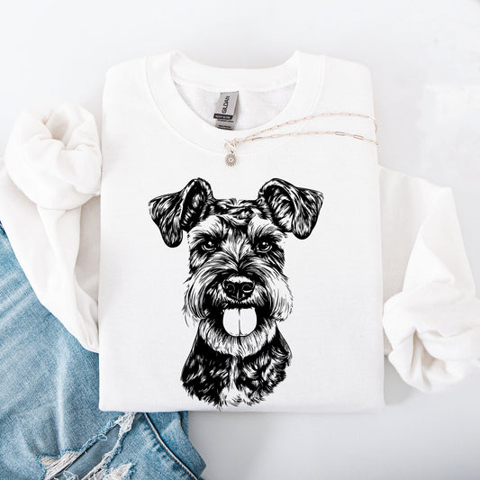 Schnauzer, Pet, Dog Breed Sweatshirt