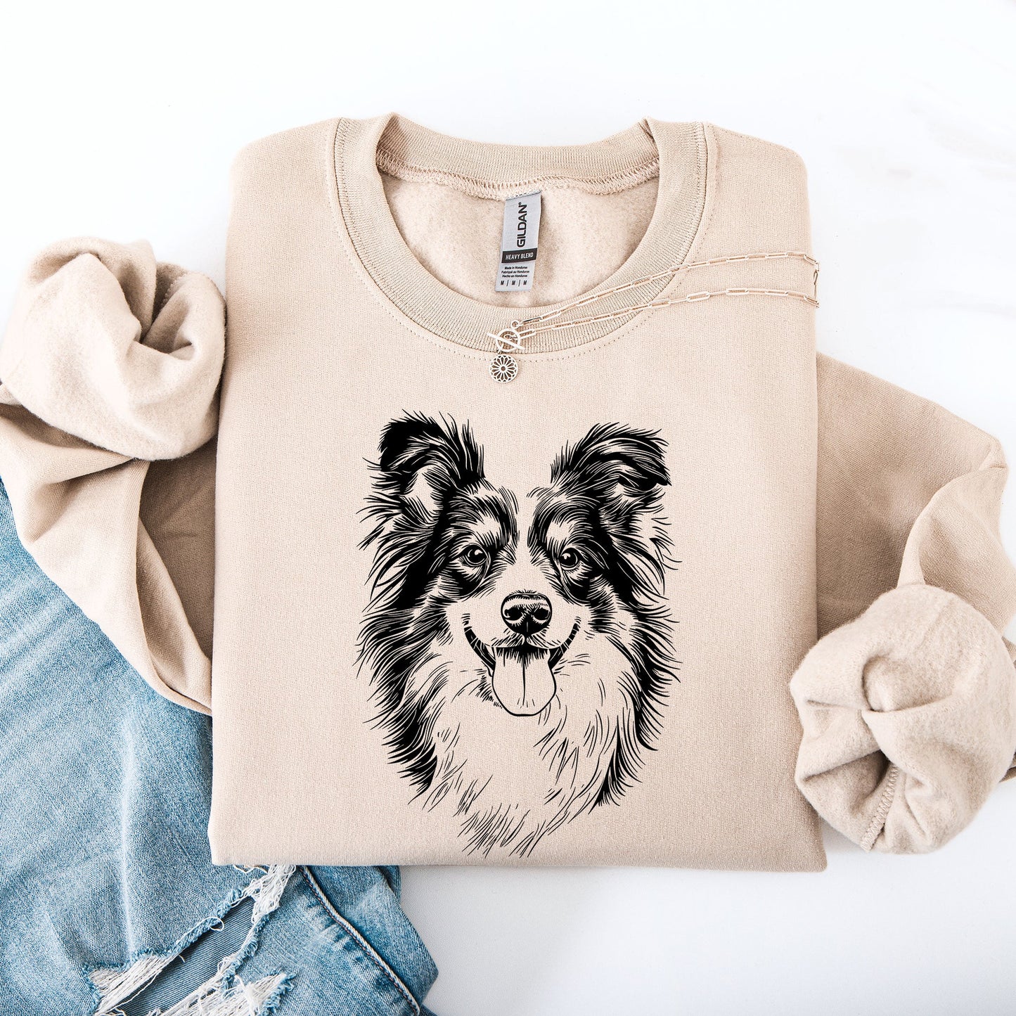 Sheltie, Shetland Sheepdog, Pet, Dog Breed Sweatshirt
