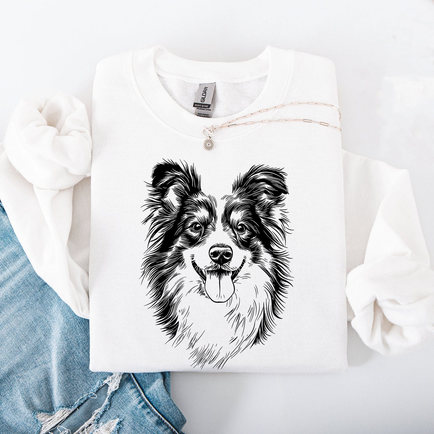 Sheltie, Shetland Sheepdog, Pet, Dog Breed Sweatshirt