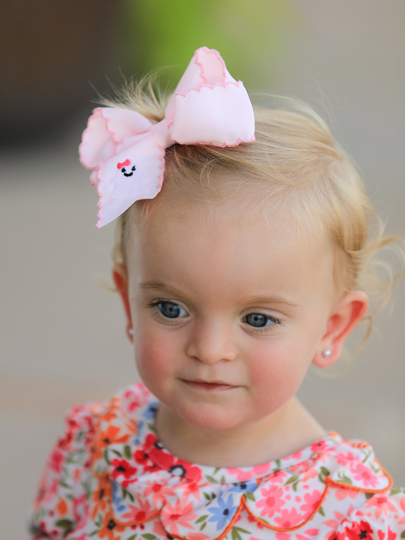 Halloween Ghost Bow Hairpin