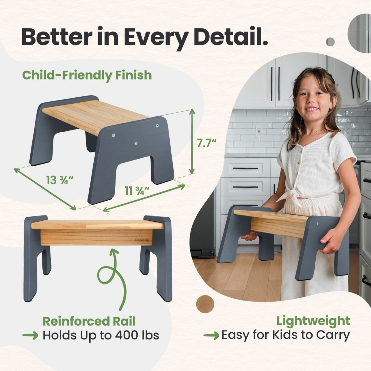 1-Step Stool For Kids