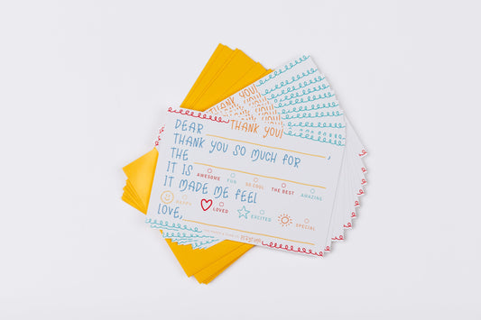 Playtime Pad® Kids Thank You Notecard Set