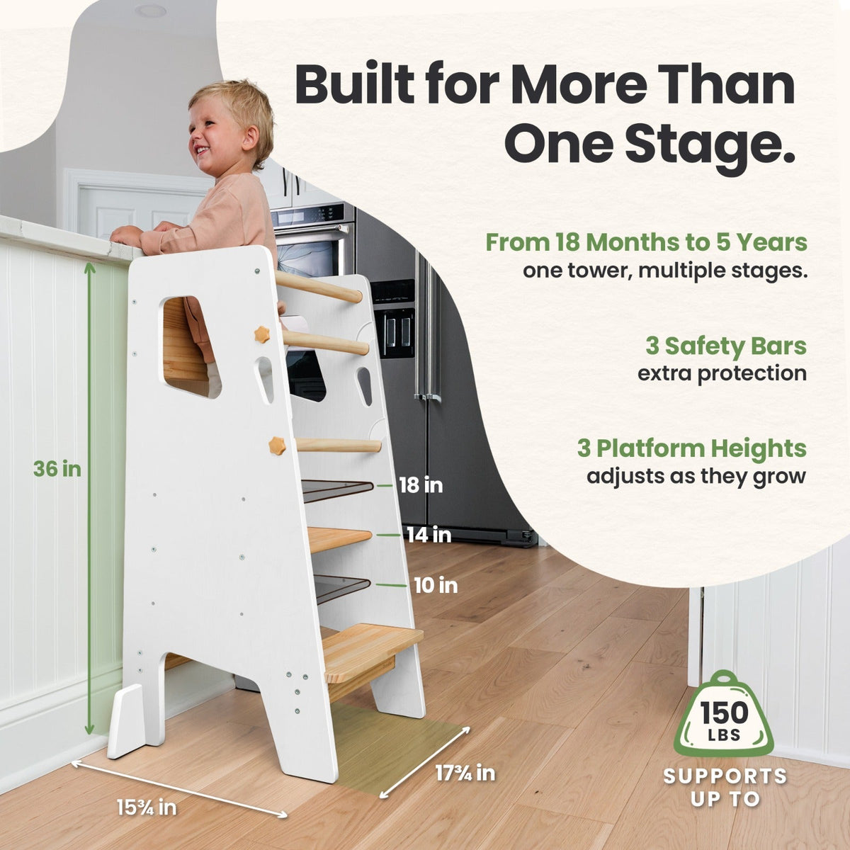 Standing Tower with Bars