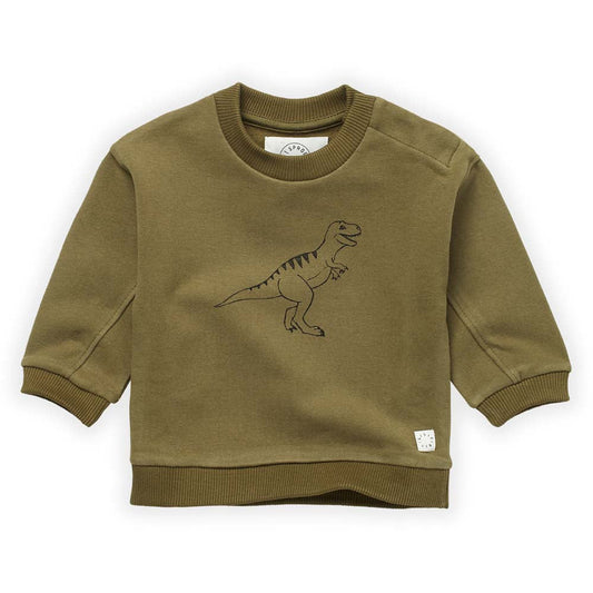 Dino Sweatshirt - Khaki