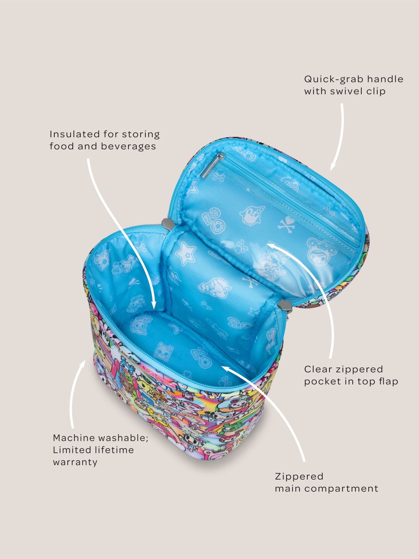tokidoki Fuel Cell Insulated Bag - 20th Anniversary Celebration
