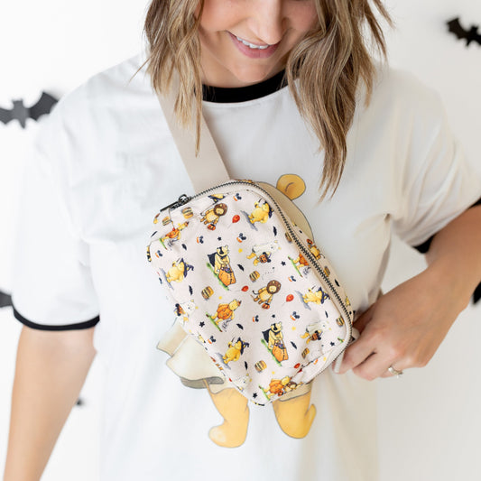 Many Costumes of Pooh Belt Bag