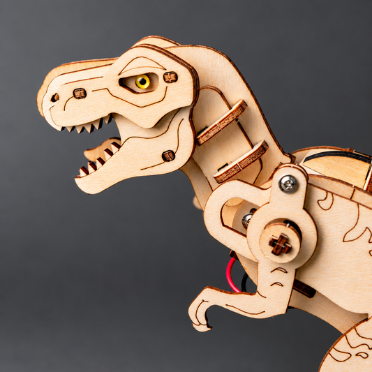 Dinosaur Robot T-Rex DIY Kit, Educational STEM Toy