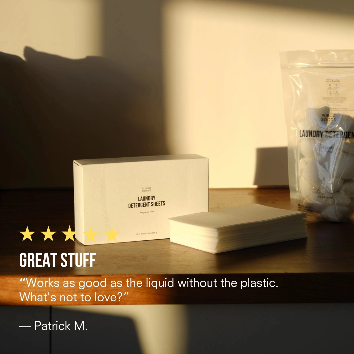 Laundry Detergent Sheets