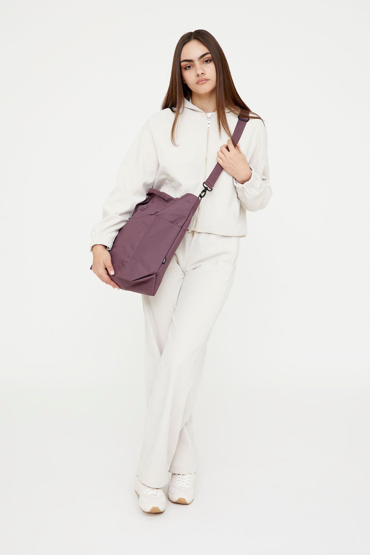 Raw Tote Bag Maroon