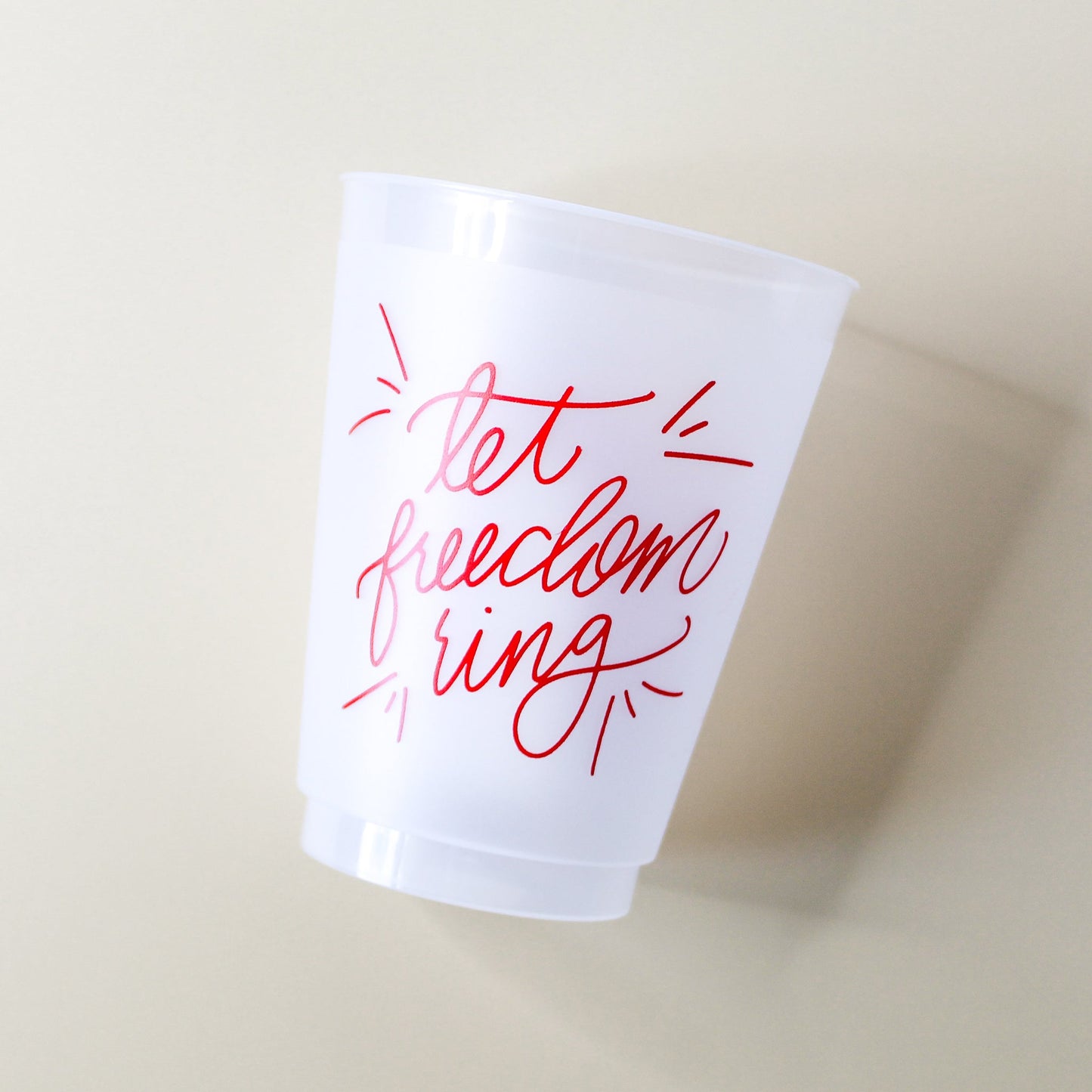 Let Freedom Ring Party Cups