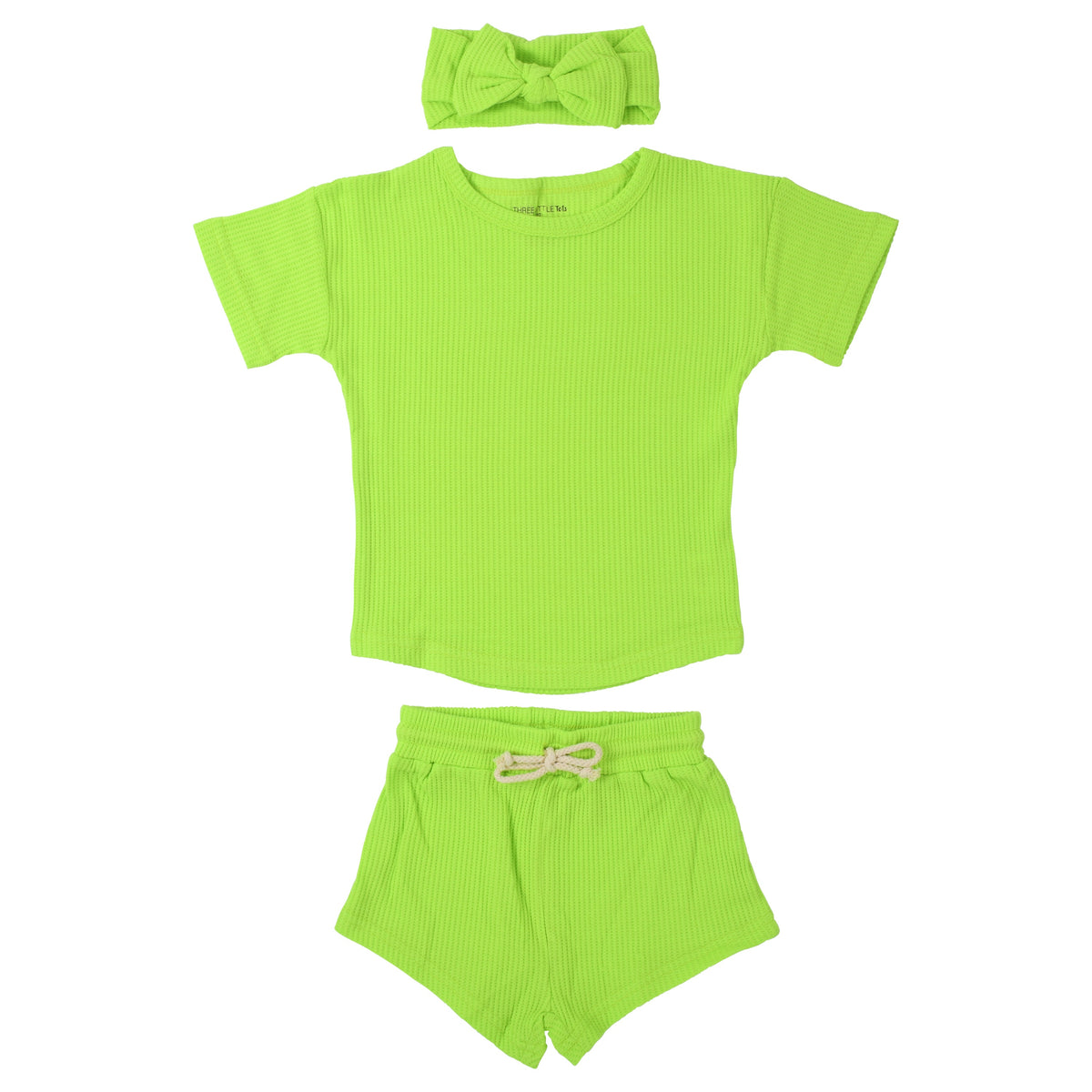Lime Green Waffle Set