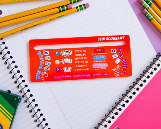 MYM x OK Let's Mahjong Rules & Reminders Line Marker™ Collection: The Glossary