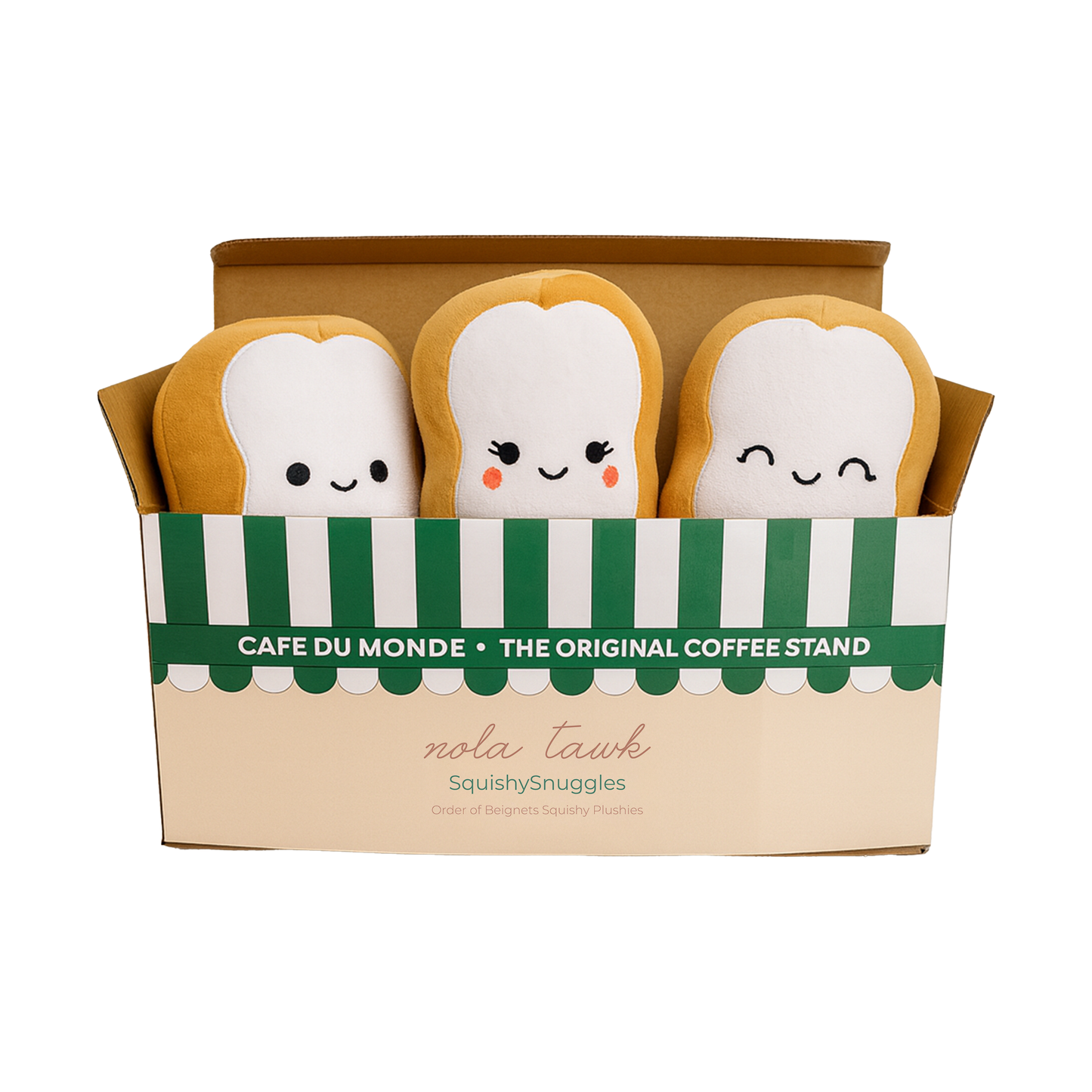 Beignets SquishySnuggles Plushies