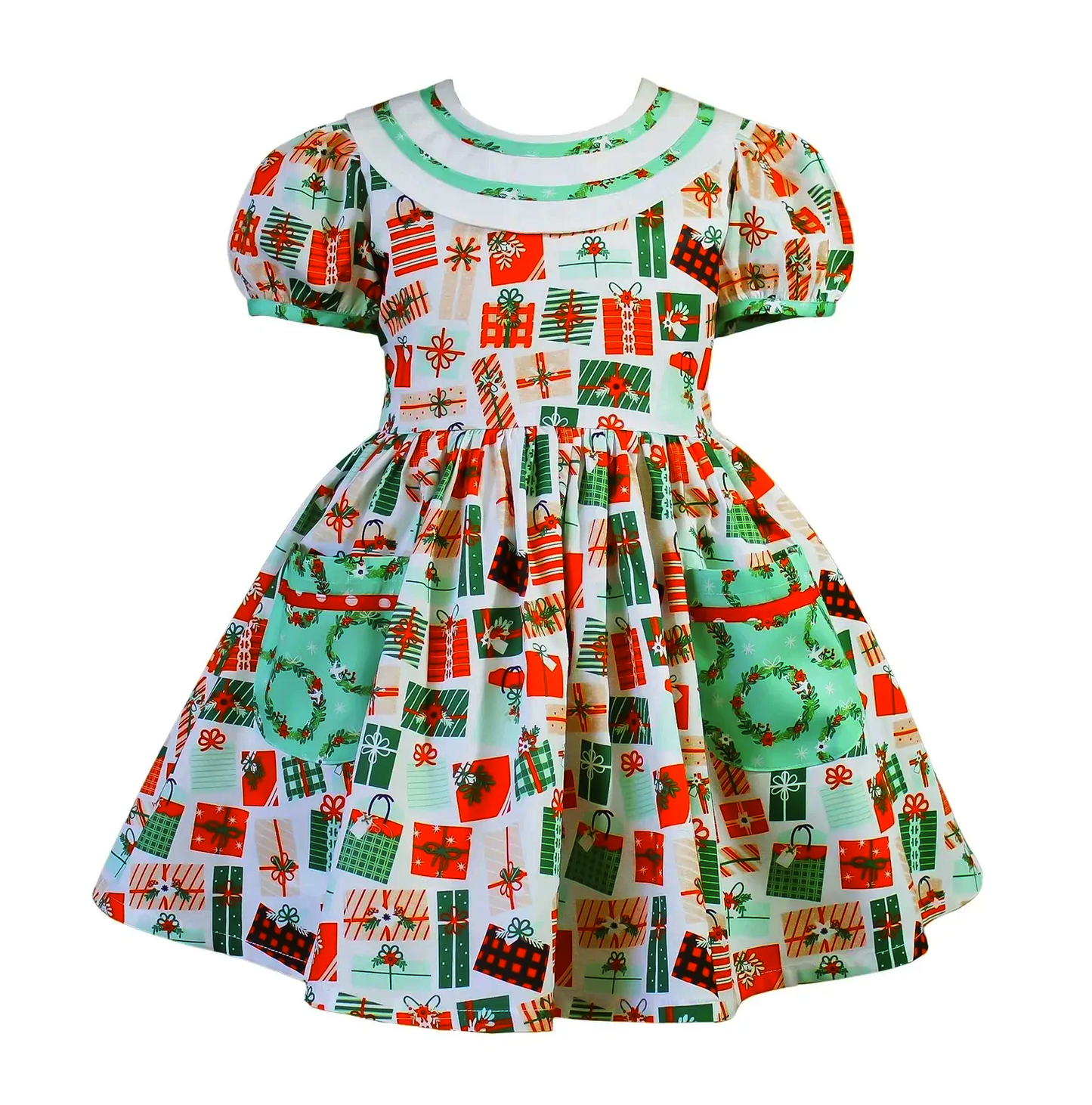 "Tis the Season" Christmas Lottie Dress