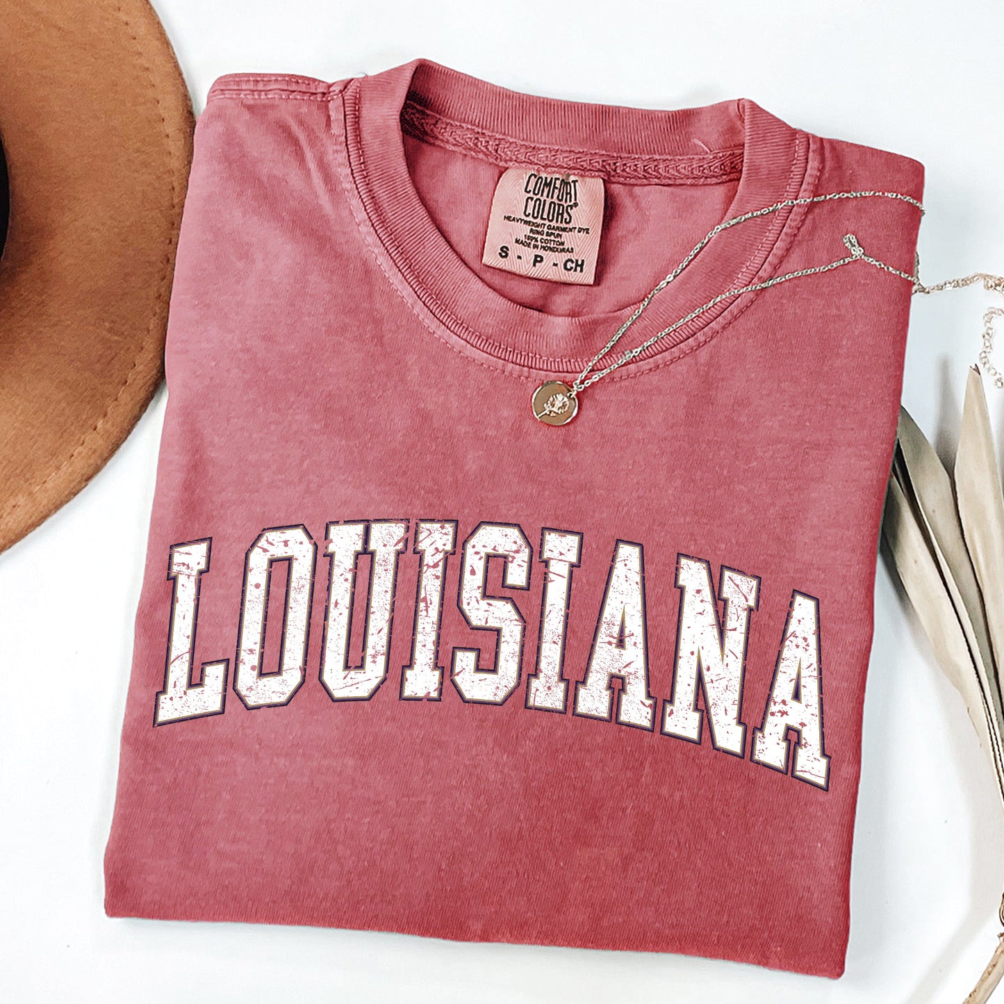 Louisiana, Football, Sports, Game Day, Big Game, Touchdown, Tailgate Party, University, College, State Tshirt Comfort Colors T-Shirt