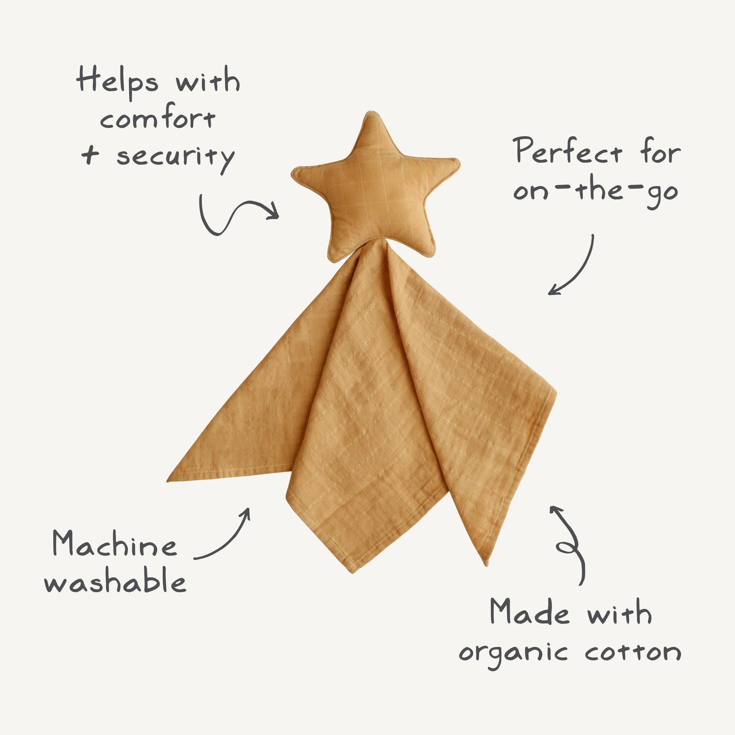Star Lovey Blanket