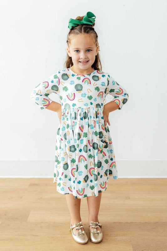 Luck of the Irish Pocket Twirl Dress
