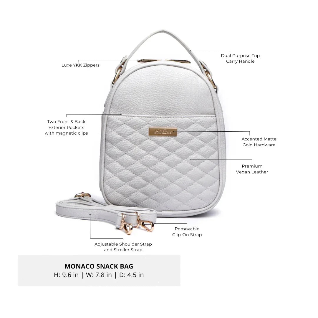 Classic Snack Bag | Stone Grey
