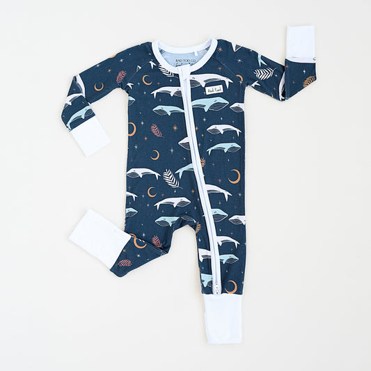 BAMBOO - LUNA WHALE ONESIE