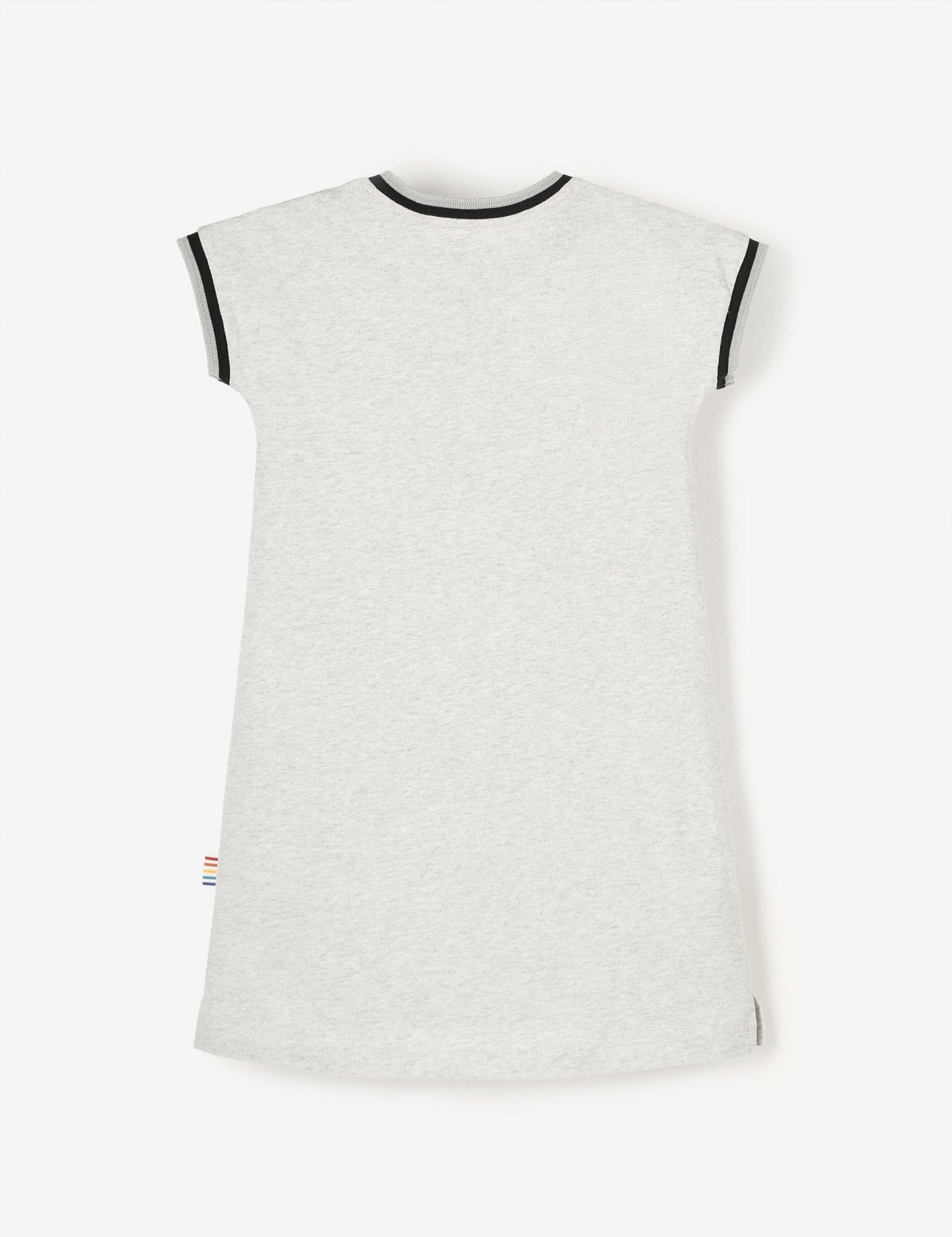 Organic Cap Sleeve Dress - Panama Puffin