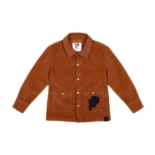 Kids Corduroy Work Shirt - Rust