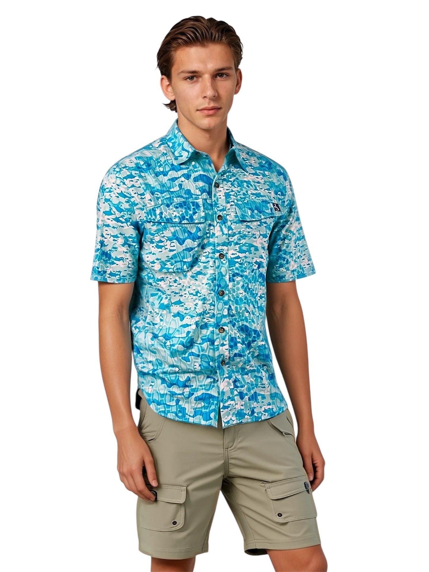 Men's Fishtek UV Vented Fishing Shirt
