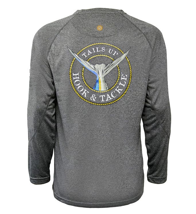 Youth Tails Up UV Fishing Shirt