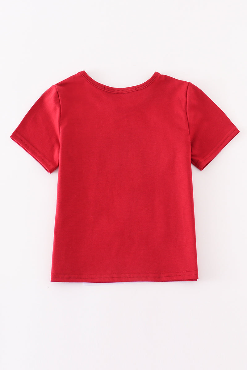 Alabama sequin mom & kid top