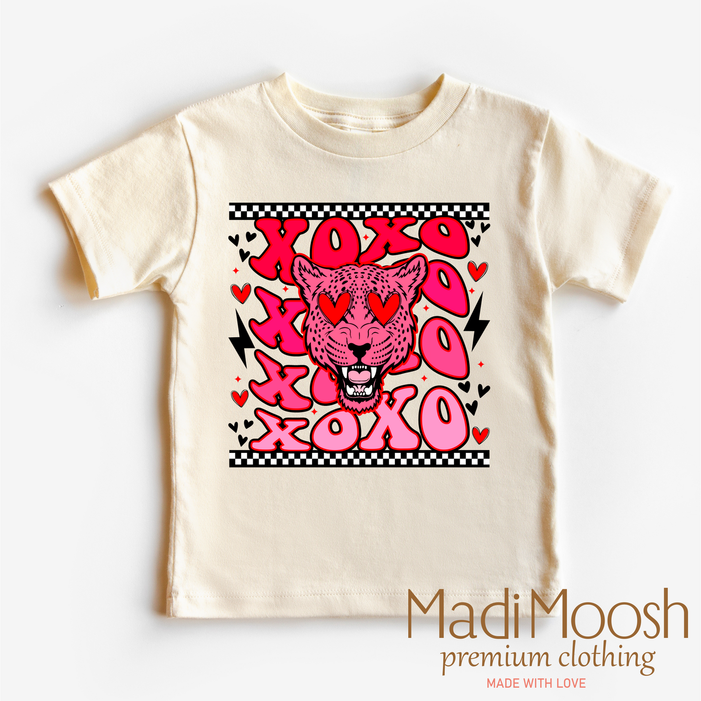 XOXO Leopard  Valentine Shirt - Valentine Tee