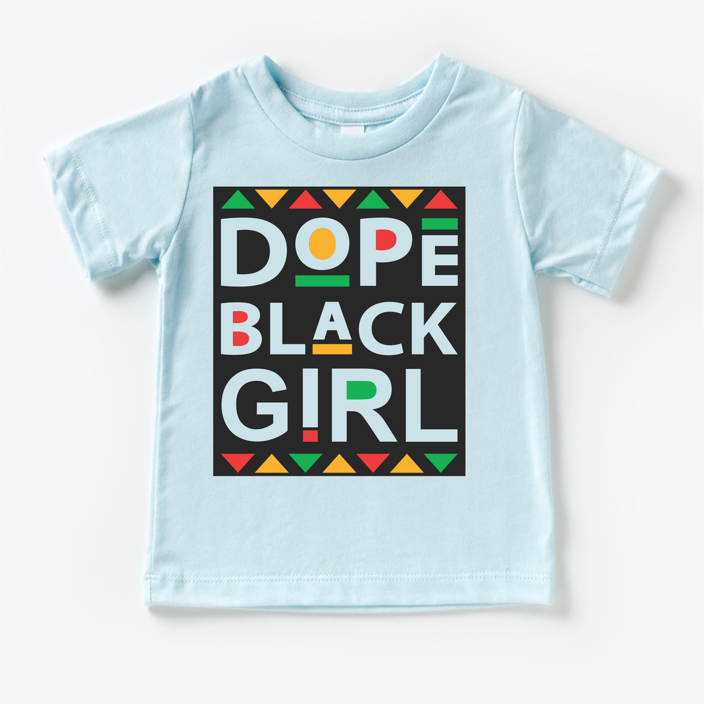 Dope Black Girl Juneteenth Shirt - Black History Kids & Adult Tee