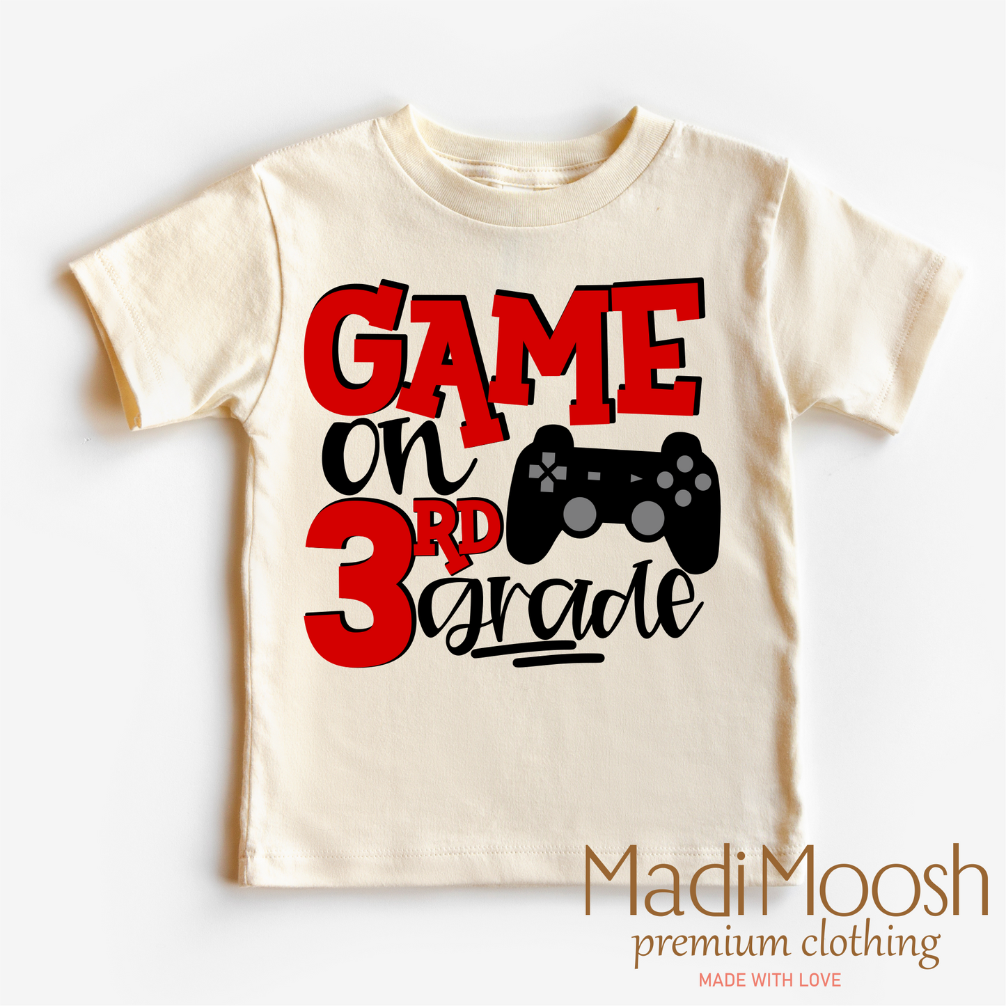 Game On Third Grade Back To School Shirt - School Shirt