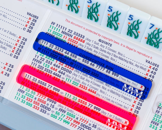 Mix-n-Match 2-Pack Mahjong Card Mini Line Marker™